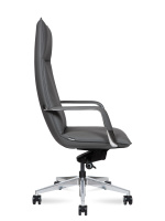 Изображение кресло norden parker серая экокожа